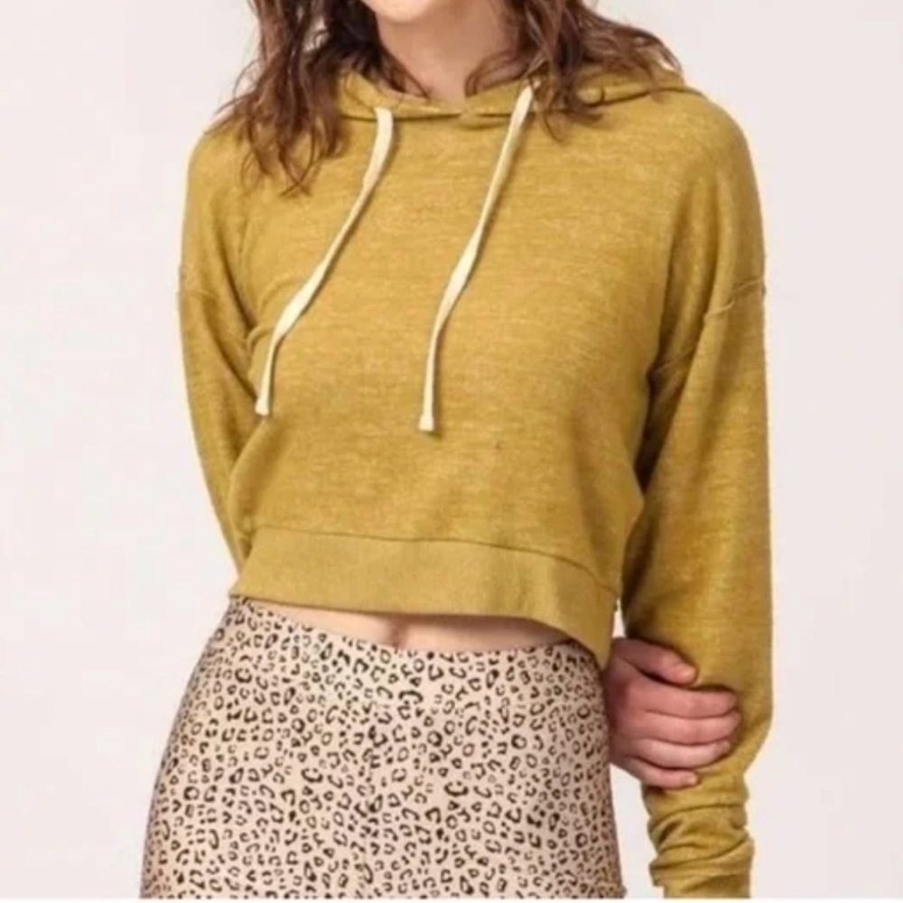 BGD Urban Outfitters Sweater Pullover Size Large Crop Sweatshirt Cowl Collar